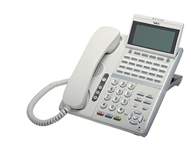 DTZ-24PD-2D(WH)TEL 24ボタンISDN停電デジタル多機能電話機（WH）