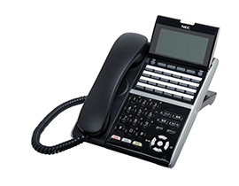 ITZ-24D-2D(BK)TEL　24ボタンIP多機能電話機（BK）