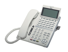 ITZ-24PA-2D(WH)TEL　24ボタンアナログ停電IP多機能電話機（WH）