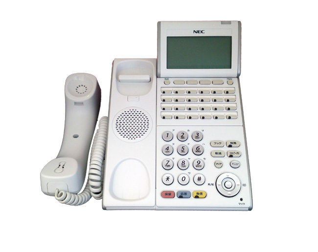 【中古】DTL-24D-1D(WH)TEL 多機能電話機