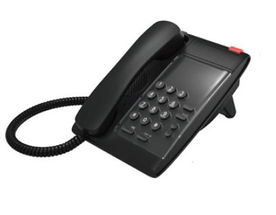 DT210HM(BK)  ホテル用一般電話機（ブラック）の写真・イメージ