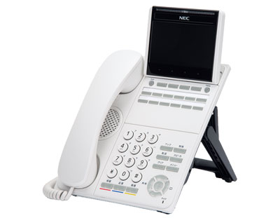 ITK-12CG-1D(WH)TEL　12ボタンカラーIP多機能電話機（WH）