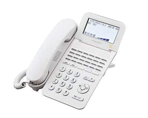 NYC-24SI-SDW ナカヨ24ボタン標準電話機 ホワイト 新品 | 電話機