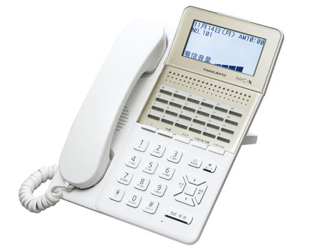 NYC-24XI-SDW NYC-X 24ボタン標準電話機(W) 新品ナカヨの写真