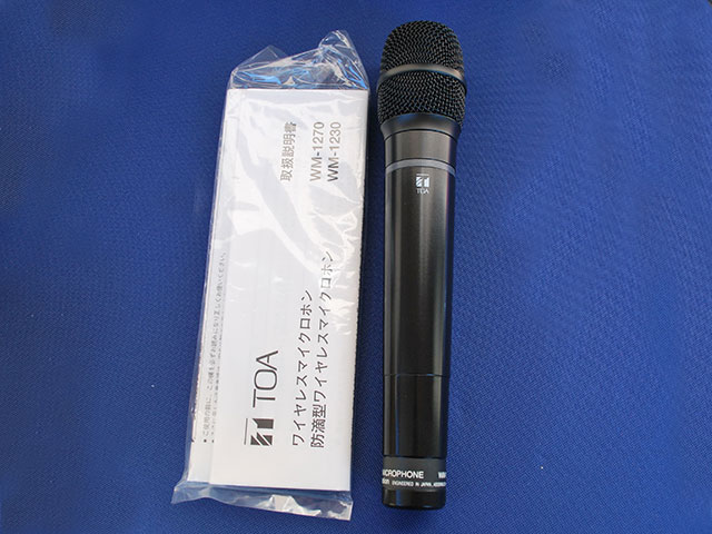 中古】TOA WM-1230 ワイヤレスマイク