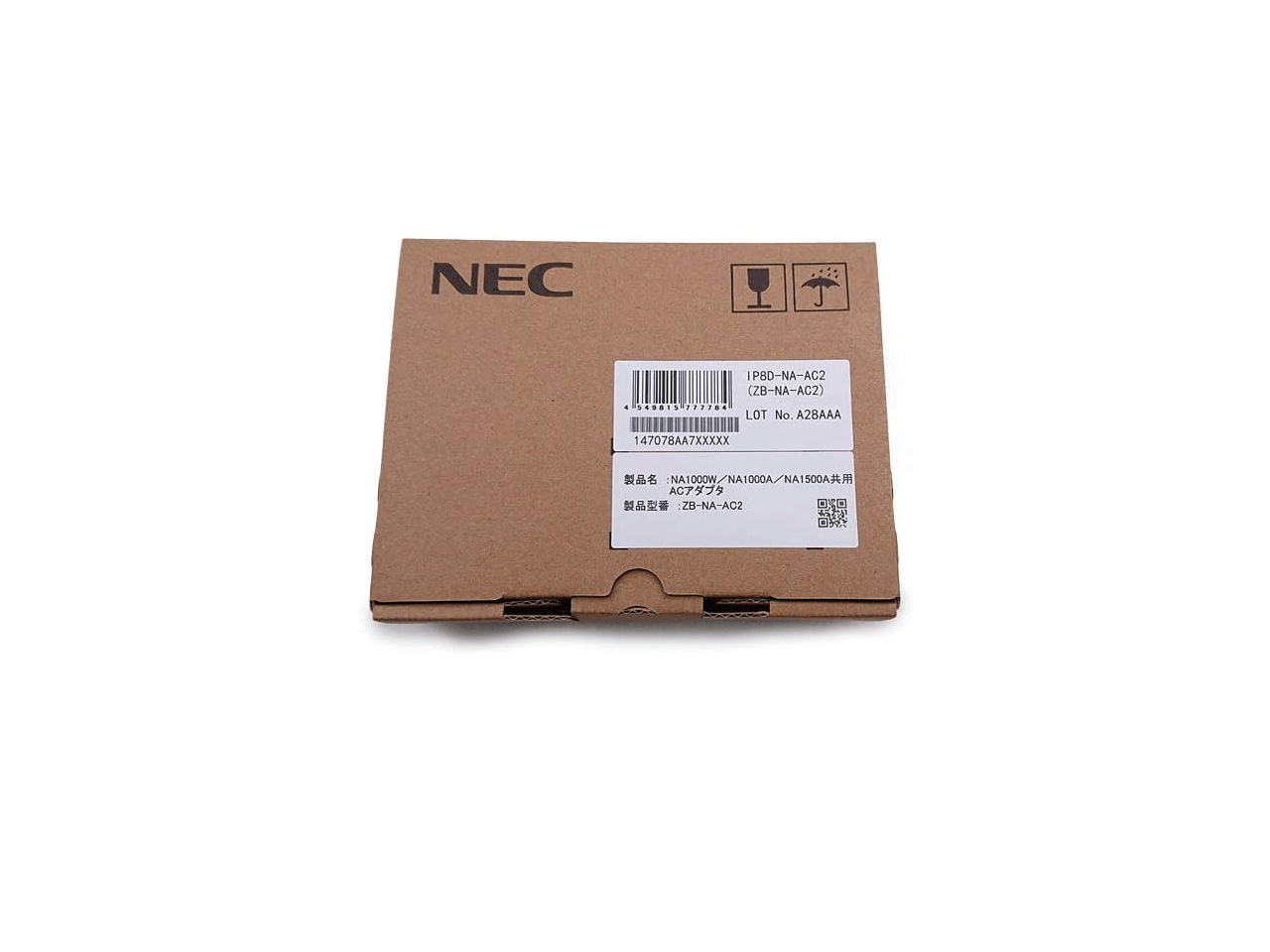 ZB-NA-AC2 NEC NA1500用ACアダプタ 新品